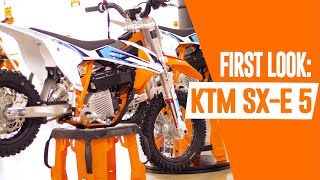 First Look KTM SXE 5 [upl. by Angadresma]