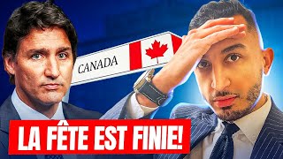 La fête est finie ⚠️  Immigrer au Canada en 2024 [upl. by Tamra]