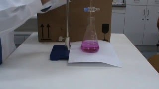 Titration NaOH  HCl [upl. by Lilahk]