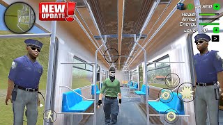 Grand Action Simulator  New York Car Gang  Train added to the game [upl. by Adiel]