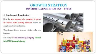 11  Types of Growth Strategy  Diversification Strategy [upl. by Scrivenor891]