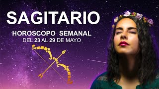 Horóscopo semanal de SAGITARIO ♐ Del 23 al 29 de mayo de 2022 💫 Predicciones Veronica Ramirez [upl. by Siusan427]