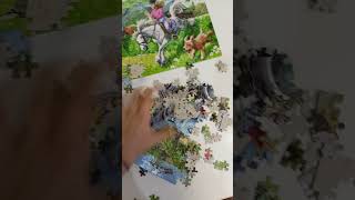 art puzzle puzzletime Antistress Video Puzzle castorland [upl. by Lowrie131]