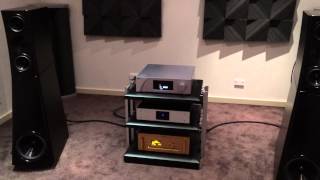 CH Precision D1 Dartzeel Amp YG Acoustics Sonja Gigawatt PC2 Finte Elemente at Absolute Hi End [upl. by Aracahs48]