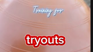 Training for tryouts day 1 [upl. by Groh]