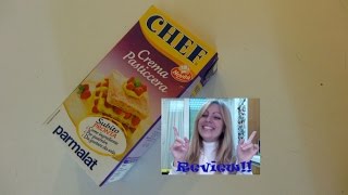 recensione crema pasticcera chef parmalat la mia opinione [upl. by Nylzaj]