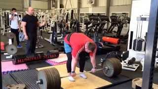 Popeyes gym willenhall Chris Morgan deadlift 300kg [upl. by Tsui]