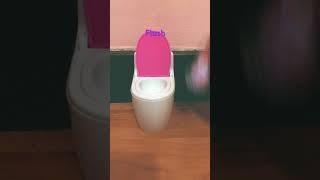 Cat flushing a toilet funny [upl. by Izy575]