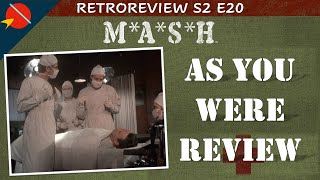 MASH Retro Review As You Were  Season 2 Episode 20 [upl. by Millur]