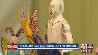 Thousands attend Plaza Art Fair [upl. by Arnst]