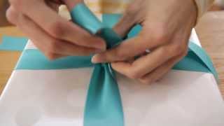 Giftology How to Make a Bow [upl. by Anatak]