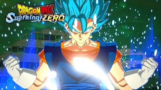 Dragon Ball Sparking Zero Vegito Blue vs Zamas Fusionado Sub Español [upl. by Aanas]