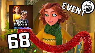 2nd Part Of Christmas Event 🏡 Merge Mansion  Gameplay Walkthrough Part 68 [upl. by Latisha]