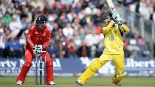 Australia innings highlights  2nd NatWest Series ODI Old Trafford [upl. by Attecnoc69]