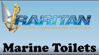 Raritan Marine ToiletsElectric amp Manual [upl. by Nilloc]