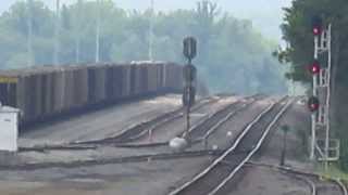 Corbin Kentucky old LampN station Huge freight yard [upl. by Belcher]