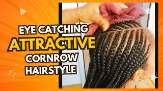 This Cornrow hairstyle is superb  Hairstyle for beginners  How to do Cornrows [upl. by Rich178]