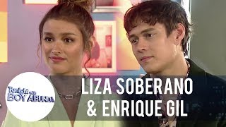 Liza Soberano clears up the pregnancy rumor in the US  TWBA [upl. by Louth]