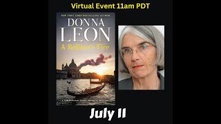 Donna Leon discusses A Refiners Fire [upl. by Gorden635]