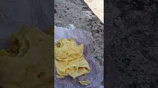 Eating Roti and liming in Cedros Trinidad [upl. by Nairde]