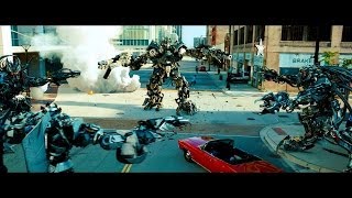 Transformers  Dark of the Moon Ironhide and Sideswipe vs The Dreads 1080HD VO [upl. by Ariahaj]