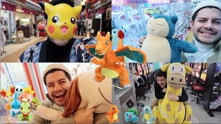 GANANDO TODOS los PELUCHES en JAPON  Benshorts [upl. by Ahsitnauq]