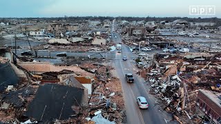 Dozens Dead After Most Severe Tornado Event In Kentuckys History  NPR [upl. by Symer]