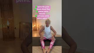 BEST pelvic floor exercises for menopause Butterfly Stretch [upl. by Seagraves]