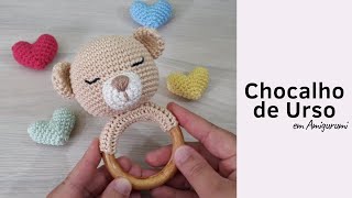 Como fazer Chocalho de Urso em Amigurumi  Aula Básica [upl. by Janet]