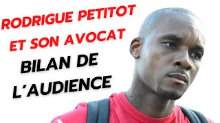 Rodrigue et son avocat bilan de laudience au tribunal de FortdeFrance Martinique [upl. by Llenrag]