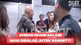 VIRAL Momen Canggung Maia Estianty Disalami Ahmad Dhani Bikin Salfok  SILET [upl. by Aneret]