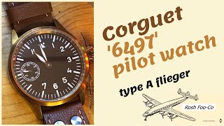 Corgeut 6497 pilot watch [upl. by Alamat520]