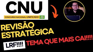 65 Lei de Responsabilidade Fiscal LRF Revisao Estrategica Finanças Públicas  CNU [upl. by Phelgon]