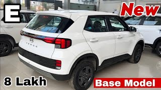 hyundai VENUE E PLUS 2024 Review ✅New Variant  Featurs  Price  interior  exterior  vairalvideo [upl. by Narad]