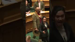 New Zealands youngest MP began her speech with a traditional Māori haka performance jkview jkview [upl. by Cristoforo]