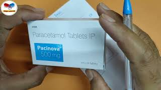 Paracetamol Tablet 500mg । Paracetamol Tablets IP 500 mg  Paracetamol Tablet Uses in Hindi [upl. by Icak]