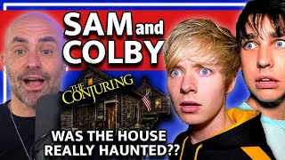 Exclusive Sam And Colby Interview Was The Conjuring House Haunted Or Were They Scammed [upl. by Erised844]