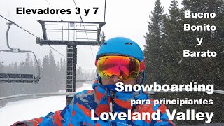 El lugar más BARATO para aprender SKI o SNOWBOARD en DENVER  COLORADO 3 GuschaVolando [upl. by Delmor]