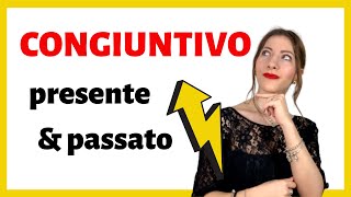 CONGIUNTIVO PRESENTE e PASSATO italiano verbi irregolari modali ausiliari  Learn Italian 1 [upl. by Neelik]