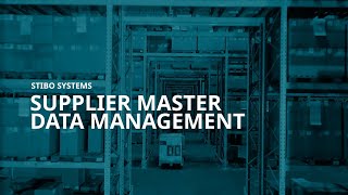 Supplier Master Data Management [upl. by Anaujik364]