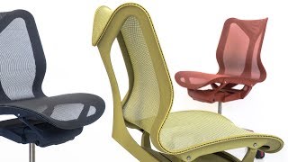 How Studio 75 Designed Herman Millers Cosm Chair [upl. by Aelem]