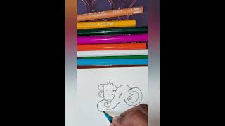 Elephant easy drawing cute elephant drawing elephant drawing for kidspencilartart easydrawing [upl. by Bluefield]