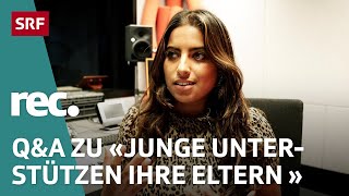 QampA zu «Junge unterstützen ihre Eltern – Selbstverständlichkeit oder Überforderung»  rec  SRF [upl. by Meuser243]