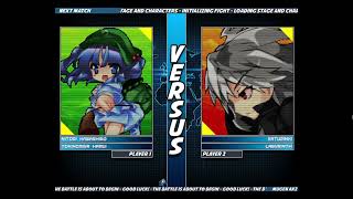 MUGEN Tournament SuperStar Simul II Round 32  Suzune Amano vs Prae [upl. by Karolina]