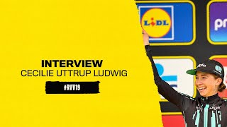 INTERVIEW with Cecilie Uttrup Ludwig  RONDE VAN VLAANDEREN 2019 [upl. by Travus]