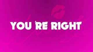 Kissie Lee quotYoure Rightquot lyric video [upl. by Mccreery42]