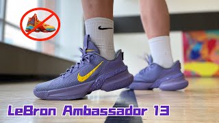 Why Does LeBron Choose This Shoe Over His LeBron 19 Nike LeBron Ambassador 13 [upl. by Jarret]