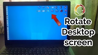 how to rotate laptop screen  computer ki screen ko rotate kaise kare  windows 10 [upl. by Dronski276]