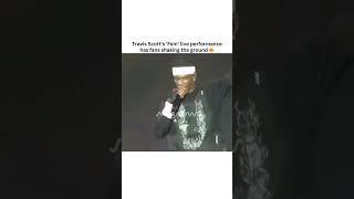 Travis Scott’s Fein live performance has fans shaking the ground 🔥 [upl. by Anneuq926]