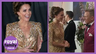 Kate Middleton’s Bond Girl Red Carpet Fashion [upl. by Atrice157]